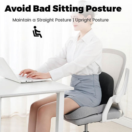 ComfortSeat™ Zitkussen | Ergonomische ondersteuning voor urenlang zitcomfort