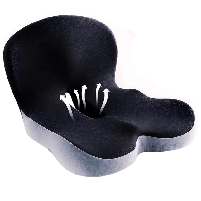 ComfortSeat™ Zitkussen | Ergonomische ondersteuning voor urenlang zitcomfort
