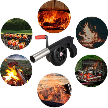FireBoost™ BBQ Air Blower | Sneller aansteken, beter grillen en altijd de juiste hitte