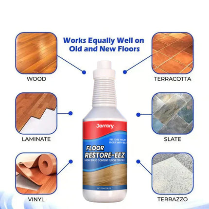 CleanFix™ Vloerhersteller | Herstel doffe vloeren naar een diepe glans zonder schuren of renovatie