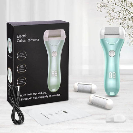 SilkFeet™ Draadloze Elektrische Eeltverwijderaar | Binnen minuten zachte en gladde voeten