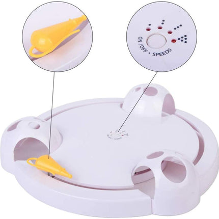 PouncePlay™ Automatisch Kattenspeeltje | Voorkom verveling en activeer jouw kat