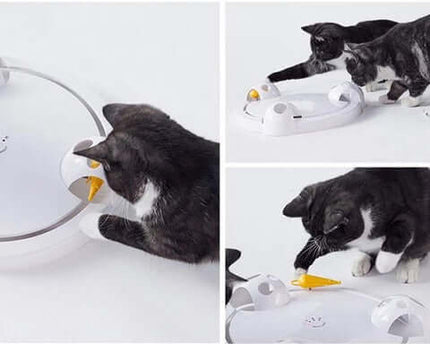 PouncePlay™ Automatisch Kattenspeeltje | Voorkom verveling en activeer jouw kat