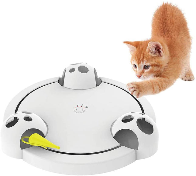 PouncePlay™ Automatisch Kattenspeeltje | Voorkom verveling en activeer jouw kat