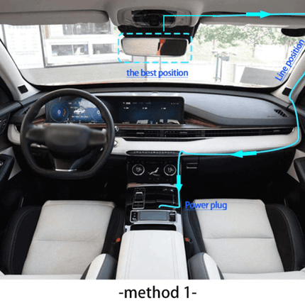 DriveGuard™ Full HD Dashcam met nachtzicht | Altijd bewijs en veiligheid onderweg