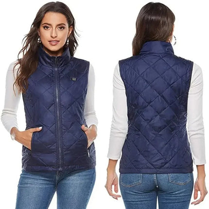 HeatComfort™ Verwarmingsvest Dames | 9 verwarmingszones voor ultieme warmte en controle