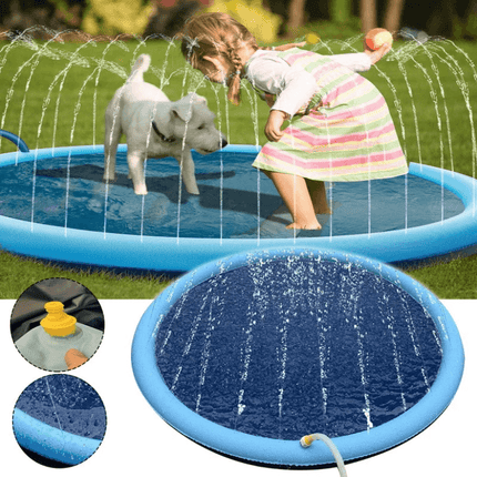 SplashPaws™ Hondensproeier | Verkoeling en speelplezier op warme dagen