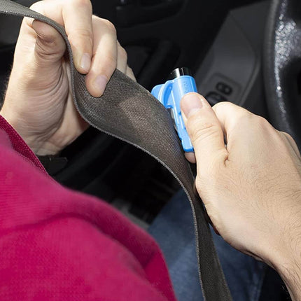 EscapeSafe™ Auto Noodtool | Levensreddende sleutelhanger bij noodsituaties