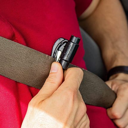 EscapeSafe™ Auto Noodtool | Levensreddende sleutelhanger bij noodsituaties