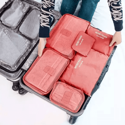 PackEase™ Reis Organizer Set | Slim jouw koffer of handbagage inpakken zonder stress en ruimteverlies