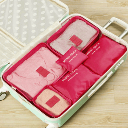PackEase™ Reis Organizer Set | Slim jouw koffer of handbagage inpakken zonder stress en ruimteverlies