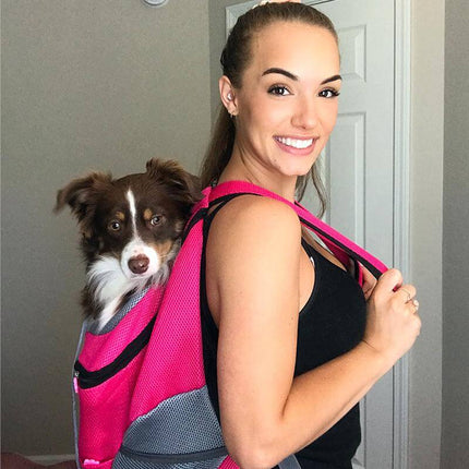 CarryPaw™ Hondenrugzak | Neem je hond overal veilig en comfortabel mee naartoe