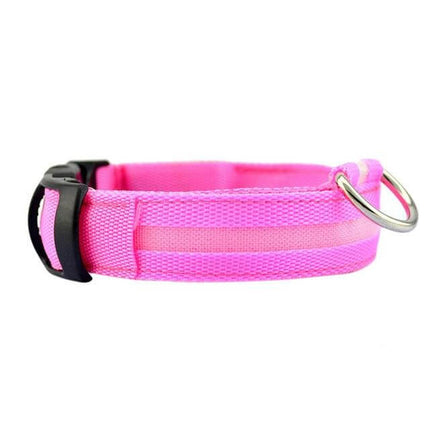 GlowSafe™ LED Hondenhalsband | Maximale zichtbaarheid en veiligheid in het donker
