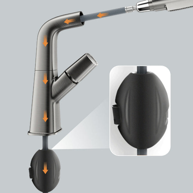 FlexFlow™ Uittrekbare Badkraan | Maximale flexibiliteit en controle in elke badkamer