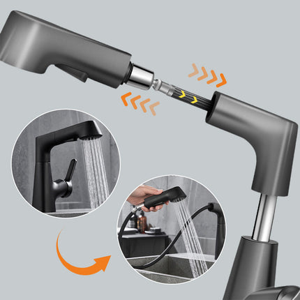 FlexFlow™ Uittrekbare Badkraan | Maximale flexibiliteit en controle in elke badkamer