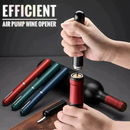 AirPop™ Wijnopener | Open wijnflessen moeiteloos zonder draaien, trekken of brekende kurken