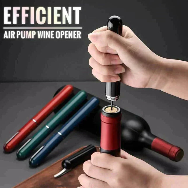 AirPop™ Wijnopener | Open wijnflessen moeiteloos zonder draaien, trekken of brekende kurken
