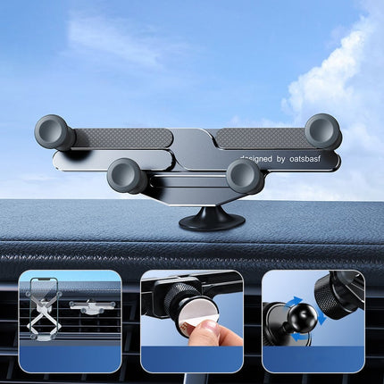 StealthMount™ Autotelefoonhouder | Altijd perfect zicht zonder rommel op je dashboard