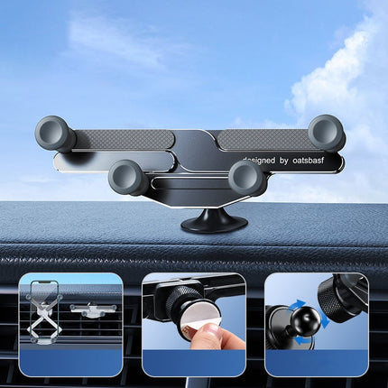 StealthMount™ Autotelefoonhouder | Altijd perfect zicht zonder rommel op je dashboard