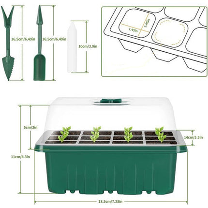 GrowStart™ Kweekbak met Groeilamp | Laat je planten bij de start direct sneller en sterker groeien