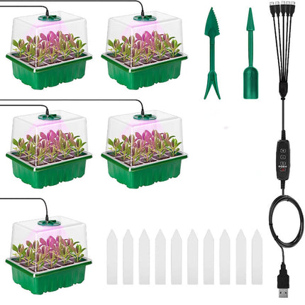 GrowStart™ Kweekbak met Groeilamp | Laat je planten bij de start direct sneller en sterker groeien
