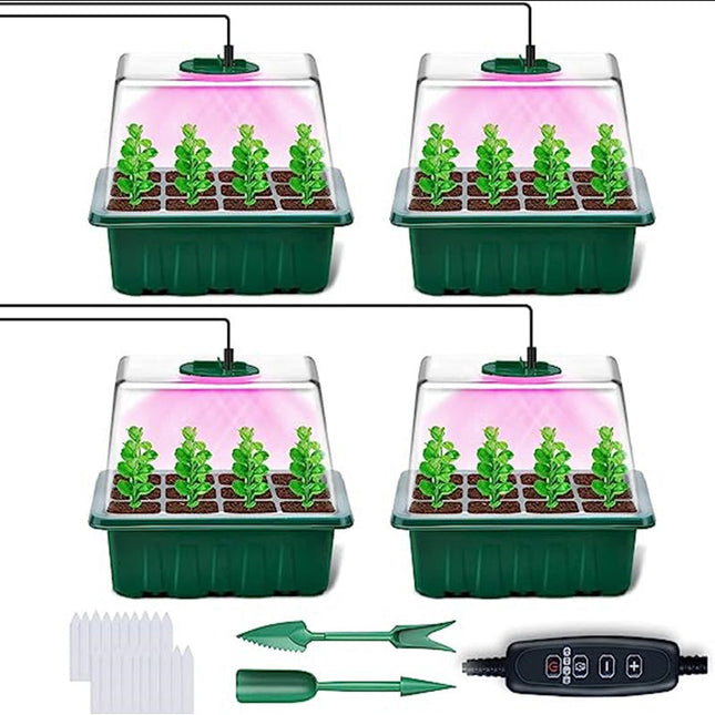 GrowStart™ Kweekbak met Groeilamp | Laat je planten bij de start direct sneller en sterker groeien