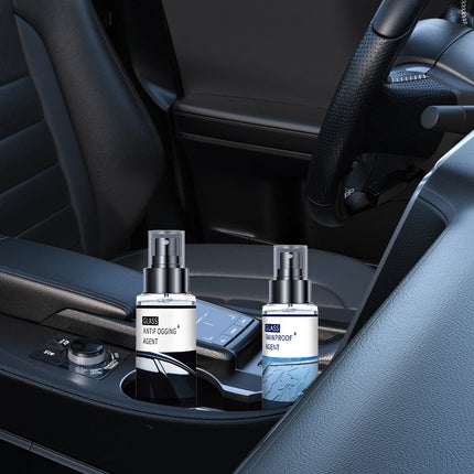 ClearView™ Anti-condens & Regenafstotende Spray | Altijd helder zicht bij elk weertype