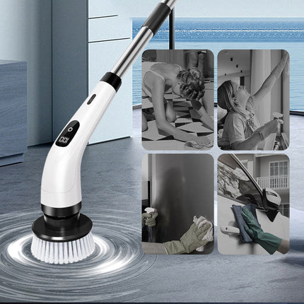 PowerScrub™ Elektrische Schrobborstel | Verwijder hardnekkig vuil zonder moeite en halveer je schoonmaaktijd