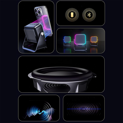 SoundDock™ 5-in-1 Draadloze Speaker | Direct muziek zonder koppelen + krachtig geluid & verlichting