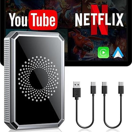 DriveBox™ 3-in-1 CarPlay Adapter | Maak moeiteloos van je autoscherm een slimme 4K entertainment hub