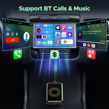DriveBox™ 3-in-1 CarPlay Adapter | Maak moeiteloos van je autoscherm een slimme 4K entertainment hub