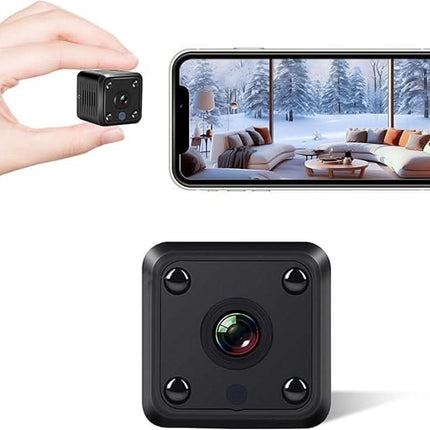 SecureCam™ Mini Bewakingscamera | Altijd beveiliging, controle of zicht op iedere plek zonder installatie of gedoe