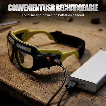 BrightView™ LED Hoofdlamp | Krachtig zicht en handsfree verlichting in elke situatie