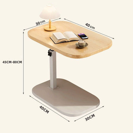FlexiDesk™ C-vormige Klaptafel | Verstelbaar, ruimtebesparend en multifunctioneel gemak in huis
