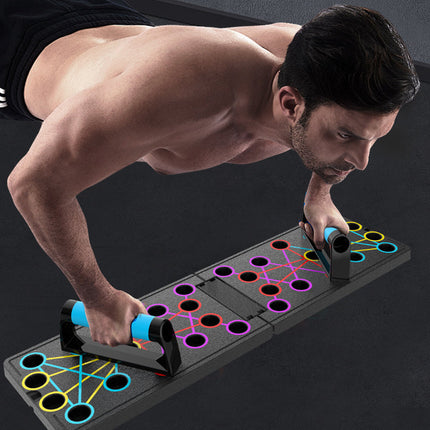 PushPro™ Opvouwbaar Push-up Board | Gerichte spiertraining voor je bovenlichaam met maximale controle en resultaat