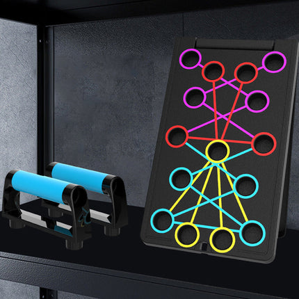 PushPro™ Opvouwbaar Push-up Board | Gerichte spiertraining voor je bovenlichaam met maximale controle en resultaat