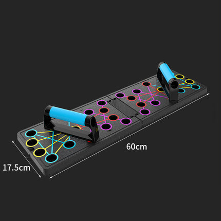 PushPro™ Opvouwbaar Push-up Board | Gerichte spiertraining voor je bovenlichaam met maximale controle en resultaat