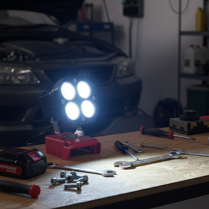 WorkBeam™ LED Werklamp | 6000 lumen krachtig licht voor elke klus, waar je ook bent