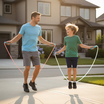 GlowJump™ LED Verstelbaar Springtouw | Gezond, actief en weg van schermverslaving