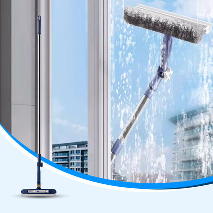 ClearReach™ Raamwisser | Maak hoge buitenramen moeiteloos schoon, zonder strepen en zonder risico