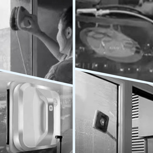 ClearReach™ Raamwisser | Maak hoge buitenramen moeiteloos schoon, zonder strepen en zonder risico