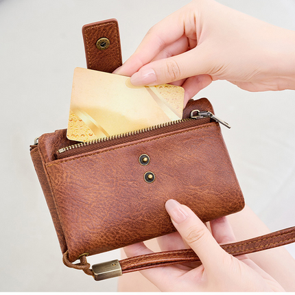 SecureStyle™ RFID Dames Portemonnee | Stijlvol, veilig (anti-diefstal/scanbescherming) en alles overzichtelijk op één plek