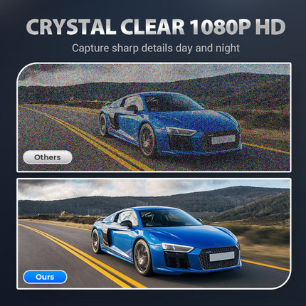 DriveGuard™ 360° Dashcam | Volledige dekking en bewijs bij elke rit – dag én nacht