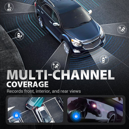DriveGuard™ 360° Dashcam | Volledige dekking en bewijs bij elke rit – dag én nacht