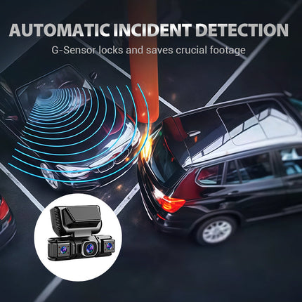 DriveGuard™ 360° Dashcam | Volledige dekking en bewijs bij elke rit – dag én nacht