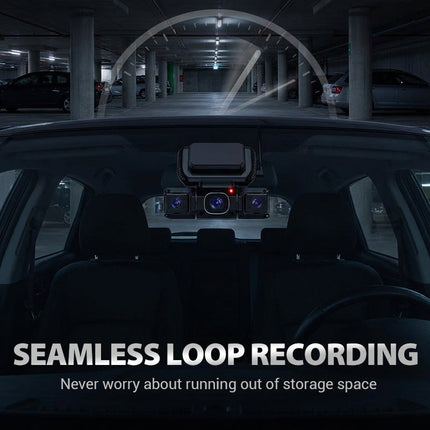 DriveGuard™ 360° Dashcam | Volledige dekking en bewijs bij elke rit – dag én nacht