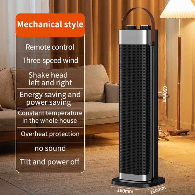 HeatFlow™ 3-in-1 Verwarming | Nooit meer droge lucht en koude ruimtes, direct warme en comfortabele sfeer