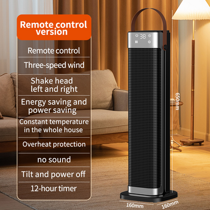 HeatFlow™ 3-in-1 Verwarming | Nooit meer droge lucht en koude ruimtes, direct warme en comfortabele sfeer