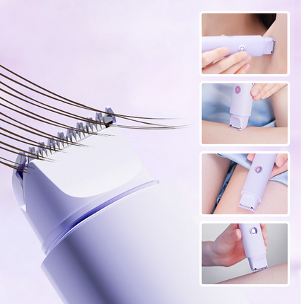 SmoothTrim™ 2-in-1 Trimmer | Verwijder lichaamshaar pijnloos en zonder irritatie, zelfs op gevoelige plekken