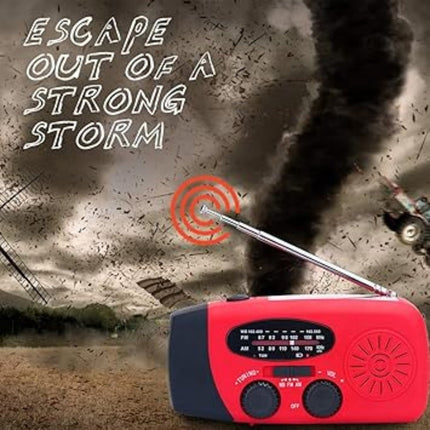 SafeWave™ Noodradio | Altijd stroom, licht en verbinding in noodsituaties